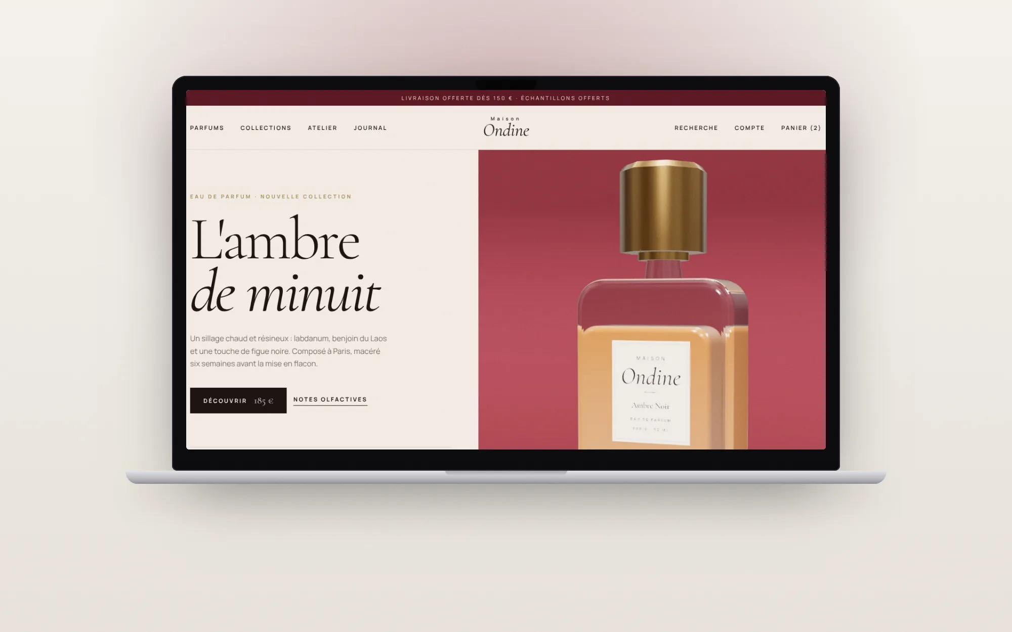 Maison Ondine — экран 1