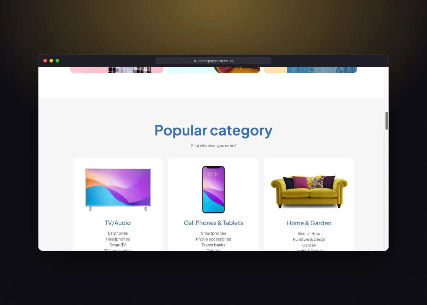 Cash Generator — экран 3